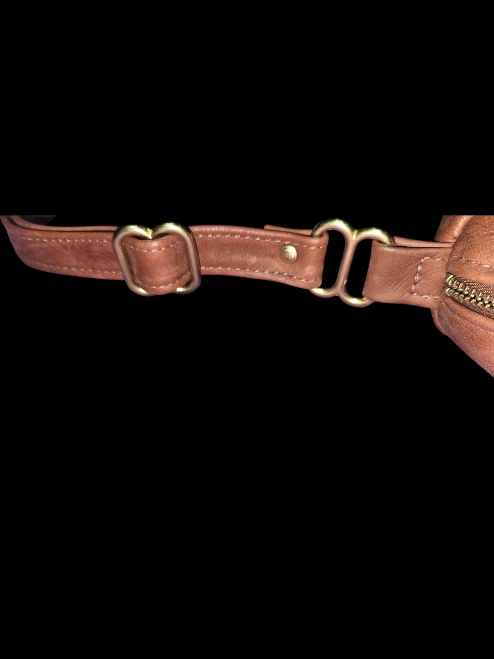 Victoria Leather Classic Shoulder Bag - Brown - Picture 6 of 16
